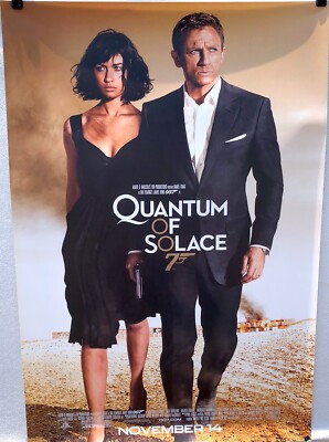 James Bond QUANTUM OF SOLACE ADVANCE 27''x 40'' Movie Poster - NEW