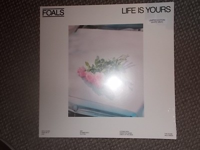 FOALS - Life Is Yours  LIMITED EDITION WHITE VINYL  LP  NEU  (2022)