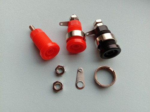 15 pcs Screw Binding Post Banana Jack for 4mm Safety Protection Plug 5 Color New - Picture 6 of 7
