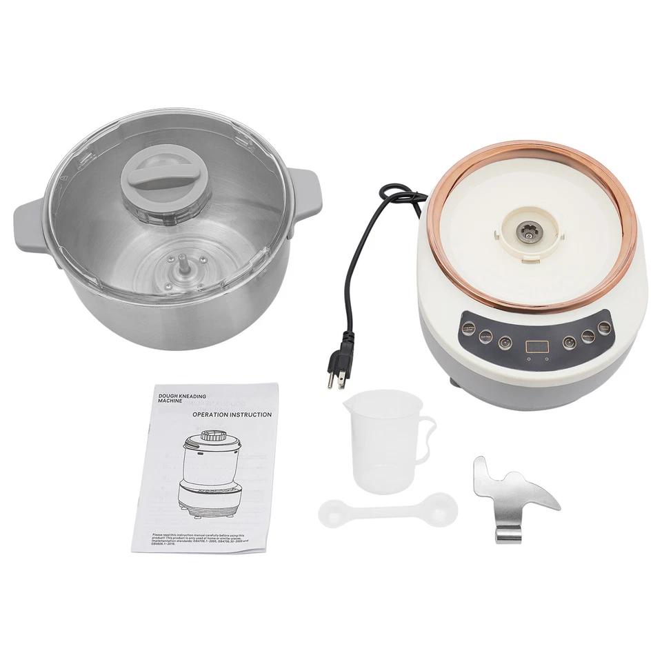 5L/169.09Oz Electric Dough Maker Flour Kneading Machine Dough Mixer Machine - Image 4 of 4