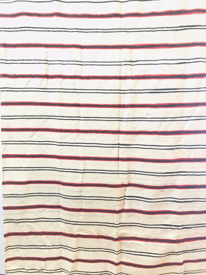 Manta de boda vintage Pom Pom manta alfombra tribal manta bereber 5 pies 6’’ X 10 pies Foto 3 de 4