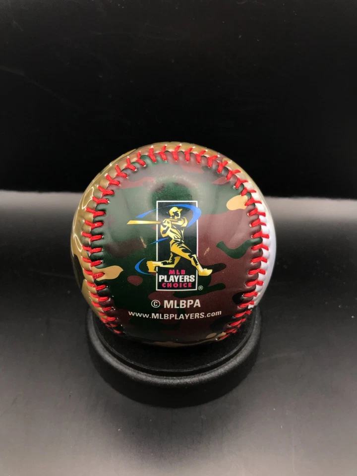 Wounded Warrior Project Zack Greinke Glossy Souvenir Collectible Baseball NEW - Image 3 of 4