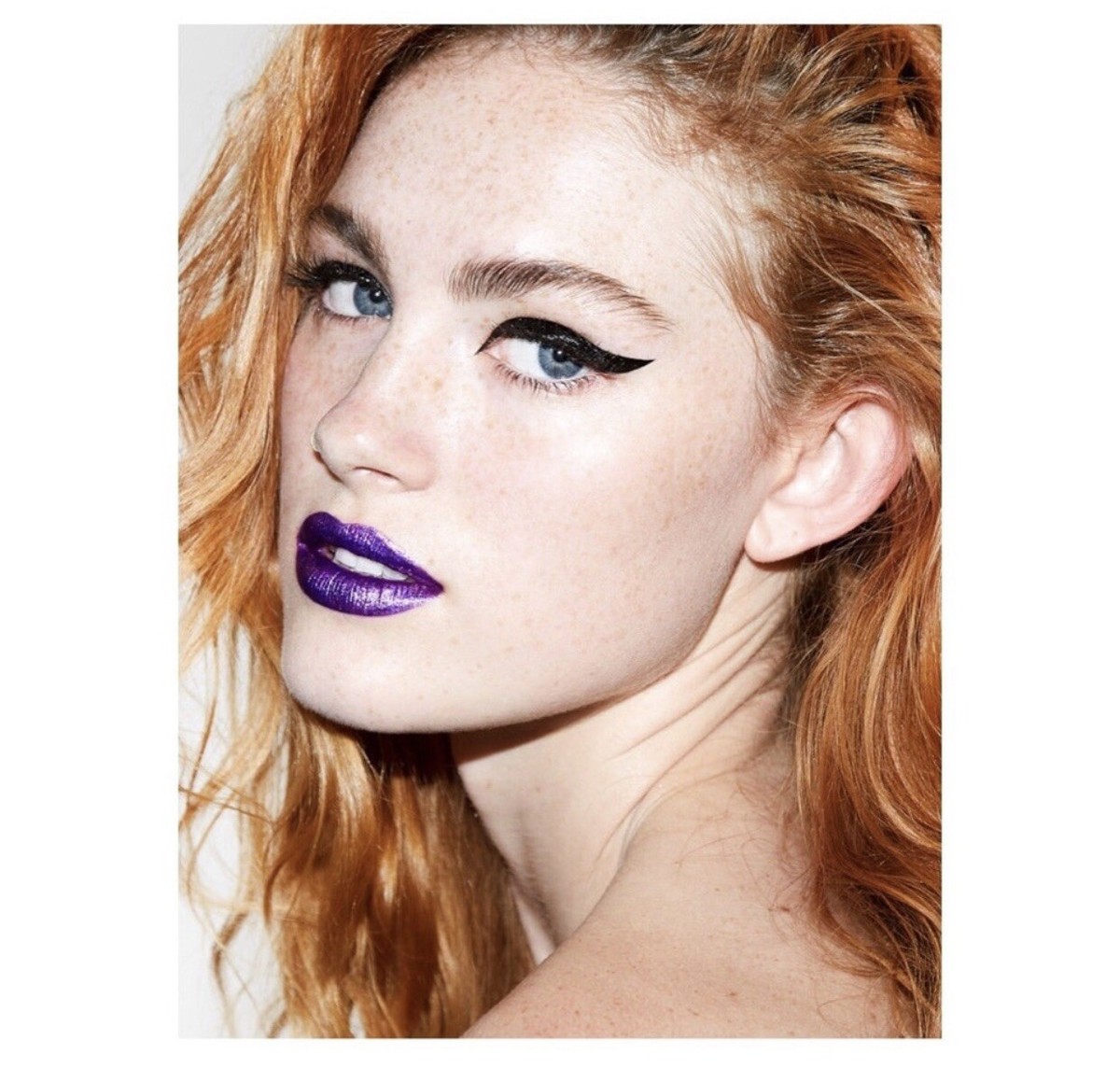 Revlon Electric Shock Lipstick, #110 “Unplugged Violet” New And