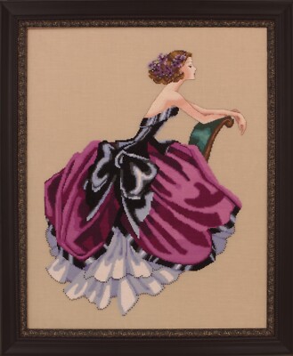 Elizabeth Cross Stitch Chart Pattern by Mirabilia Designs MD116 Nora Corbett