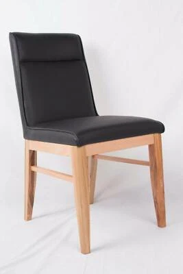 Sienna Genuine Cowhide Leather Dining Chair Dining Chairs