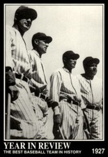 1992 Megacards Babe Ruth #19 The Best Baseball Team in History