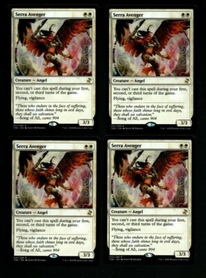 MRM ENGLISH 4x Vengeresse de Serra - Serra Avenger NM MTG magic TSR