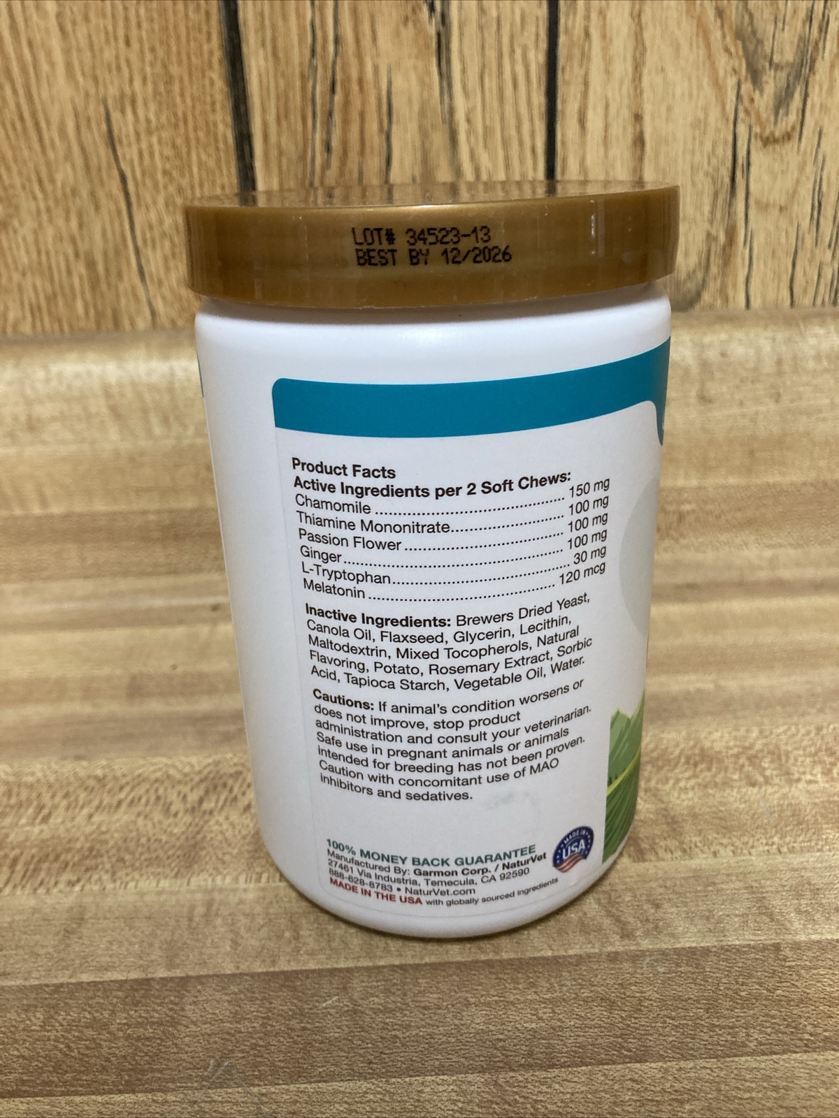NaturVet Quiet Moments Plus Melatonin Calming Aid for Dogs 180ct Soft Chew 2026