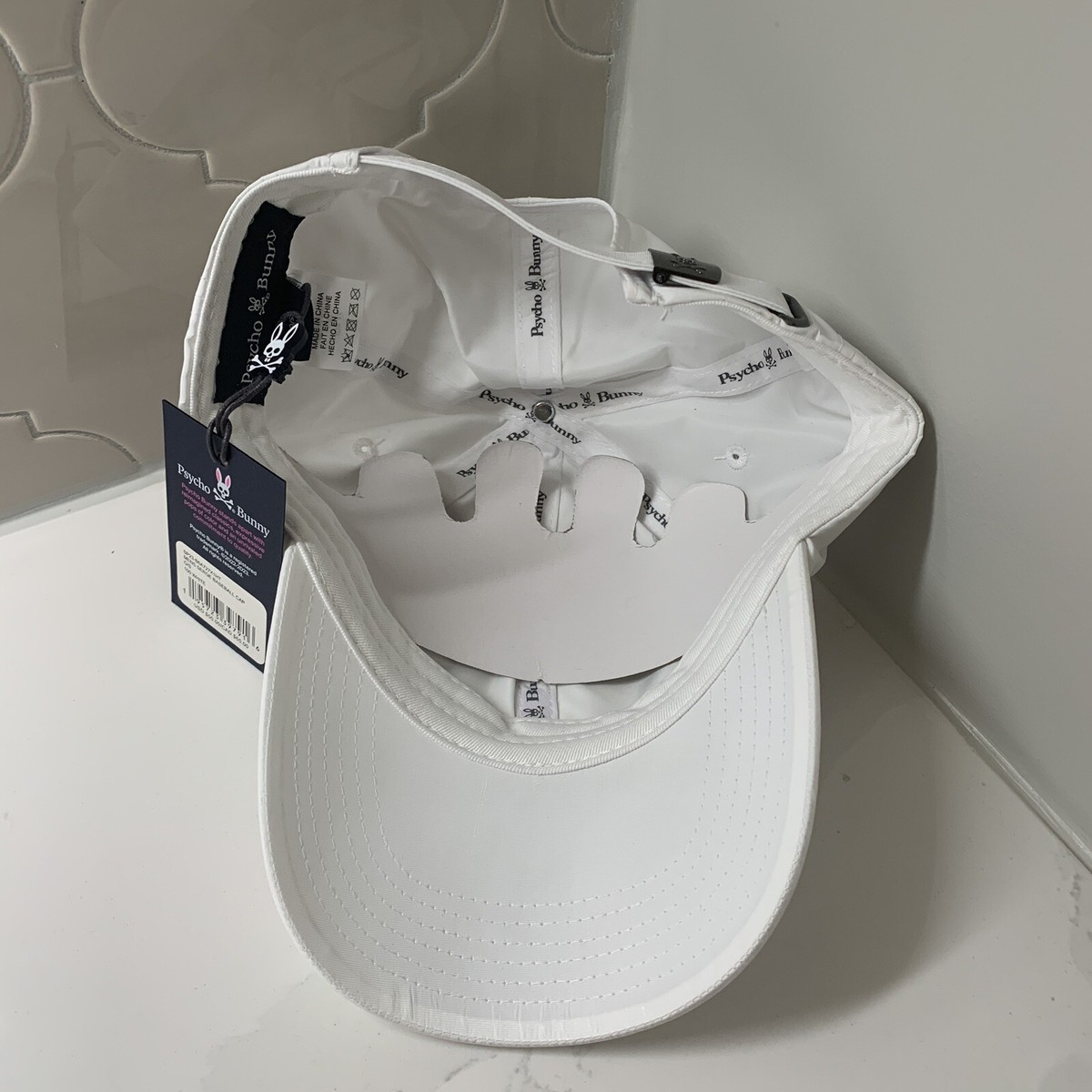 Gorras Psycho Bunny Serge Baseball Hombre Blancas Mejores