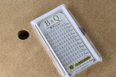 B&Q - Eyelashes - 0.07C-16mm - Lash Clusters - Sealed
