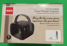 RCA Retro Portable Home Theater Projector, Black - RPJ264 - NEW In Box