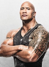 Large A3 Dwayne Johnson / The Rock Poster (Brand New)
