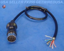 13-PIN LOCKING REPLACEMENT MALE PLUG END . ROLAND PLANET WAVES CABLE WIRE CORD
