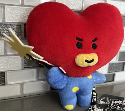 Official BT21 Line Friends SPACE TATA Plush / V BTS / Kawaii / 7