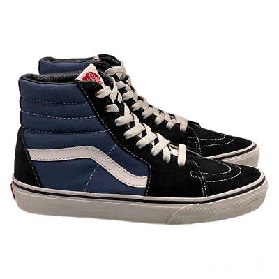 Vans Sk8 Vans Australia Vans SK8 HI Navy Blue Black High Top