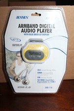 JENSEN SPORT ARMBAND DIGITAL AUDIO PLAYER SAB-116 NEW