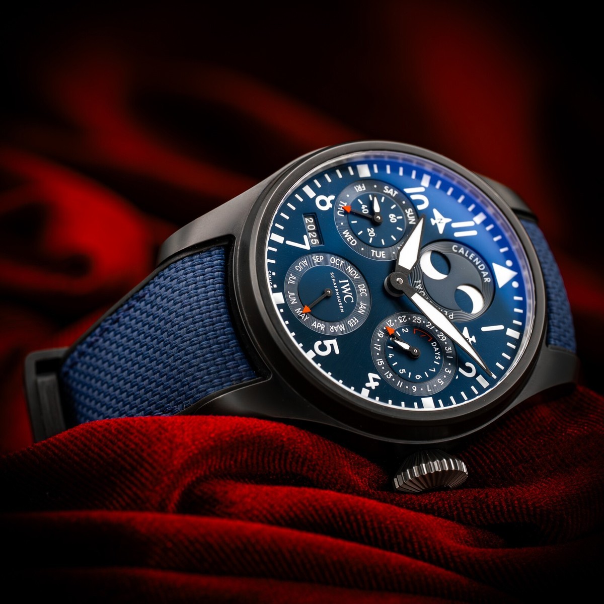 IWC Big Pilot Rodeo Drive 46mm Ceramic Blue IW503001 Complete Set