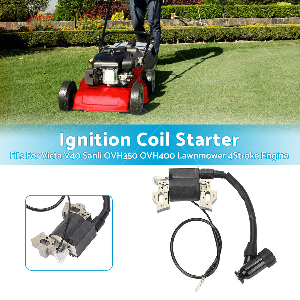 Ignition Coil Starter For Victa V40 Sanli OVH350 OVH400 Lawnmower 4Stroke Engine eBay