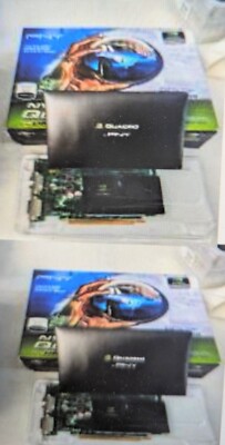 NVIDIA Quadro FX380 Graphic board. Video graphic card.