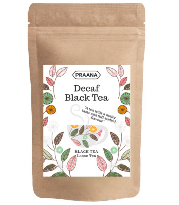 PRAANA TEE - Entkoffeinierter Schwarztee - Gastronomiepaket 500g