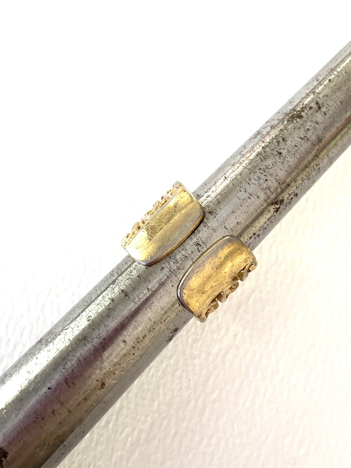 Irregular Hollow Opening Statement Ring Gold Tone… - image 8