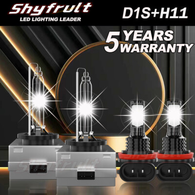 For 2009-2013 BMW 328i Front HID Headlight Hi/Lo Beam Daytime Running Light Bulb