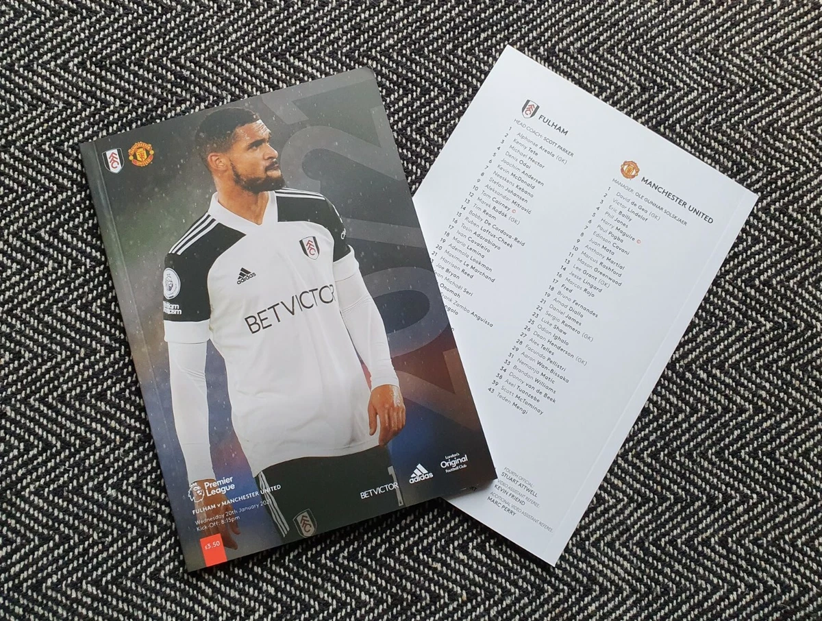 Fulham premier league outlet