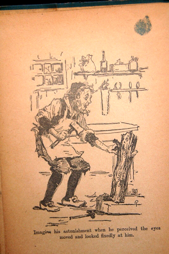 Pinocchio by C. Collodi copyright 1924, Saalfield Publishing Co. HC, Acceptable - Picture 8 of 11