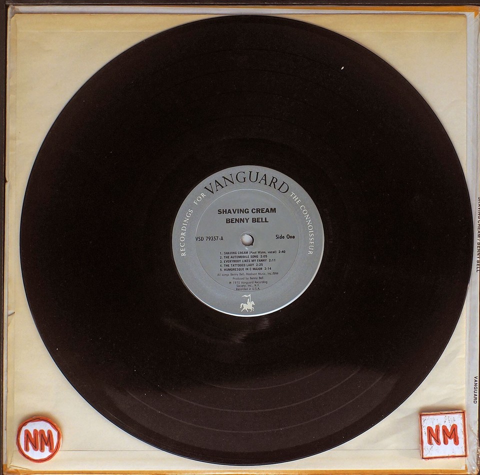 Benny Bell Shaving Cream LP vinyl eBay