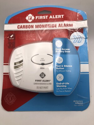 FIRST ALERT Carbon Monoxide Alarm 1039718 - New Open Box