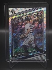 2022 Donruss Baseball Dominators Jose Altuve D-7 Rapture Houston Astros Insert