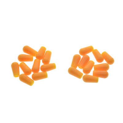 KAISH 20x Amber Metric M3.5&M4 Toggle Switch Tip Cap for Epiphone Les Paul LP