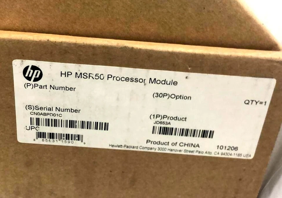 New 3Com HP Router Module MPU-0231A791 for MSR50, Free Shipping - Image 4 of 4