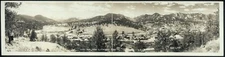 10" x 30" 1940 Estes Park from Clatworthy Point