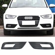 für Audi A4 B8 Limo Avant Schwarz LINKS+RECHTS SET Lüftungsgitter Stoßstange