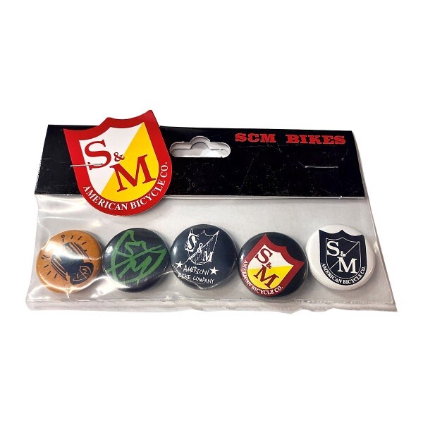5 Piece Button / Pin Set