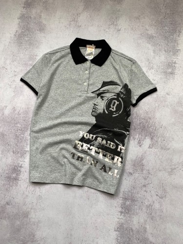 Vintage John Galliano Big Logo Polo T-Shirt Size S - Picture 3 of 8