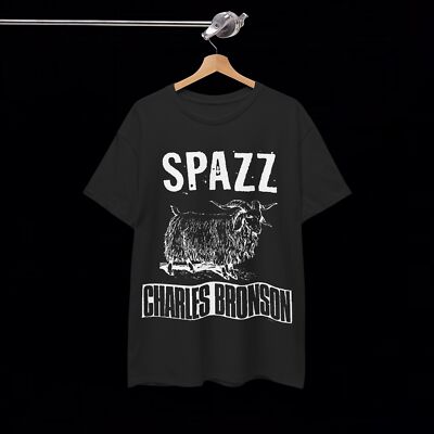 Spazz Charles Bronson Split T Shirt Power Violence Vintage Crust