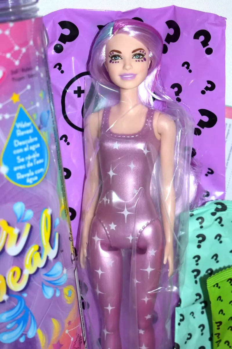 NEW & OPEN! MATTEL 2023 BARBIE COLOR REVEAL DOLL, RAINBOW GALAXY