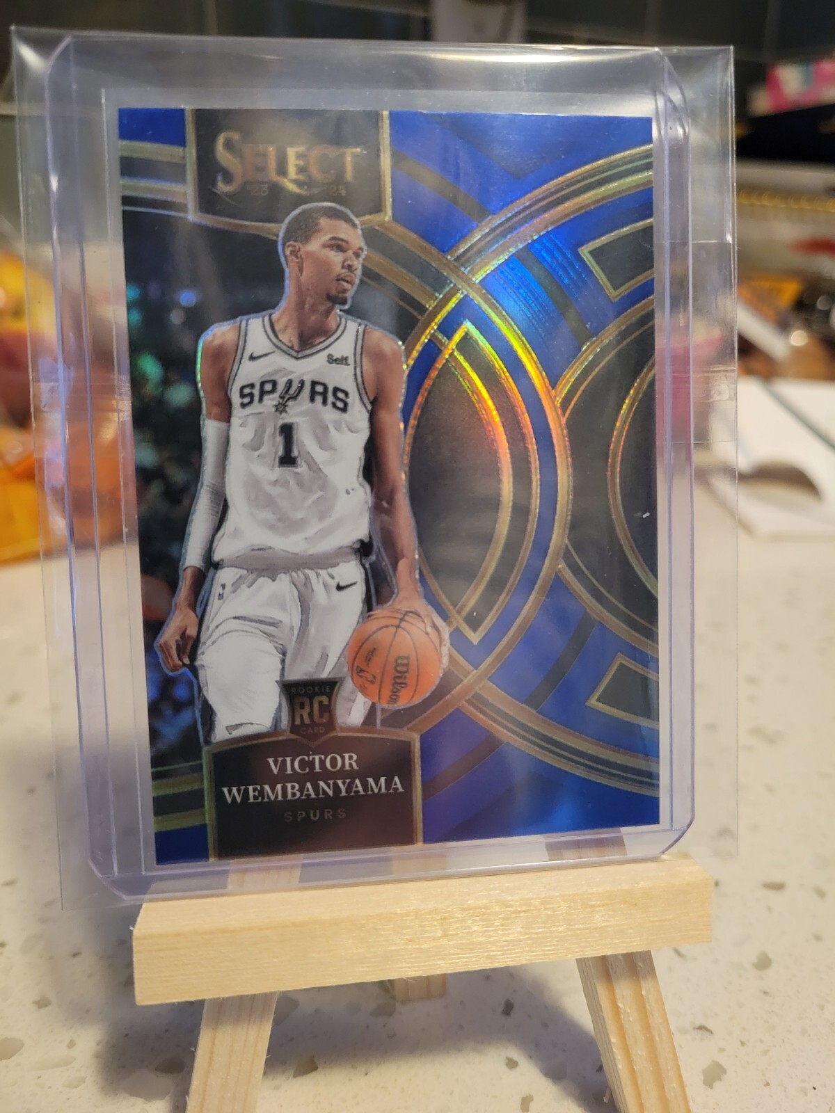 2023-24 Panini Select Victor Wembanyama RC Rookie #121 Premier Silver Prizm