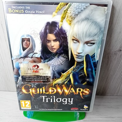 GUILD WARS TRILOGY PC DVD ROM SPIEL - SELTEN RETRO GAMING