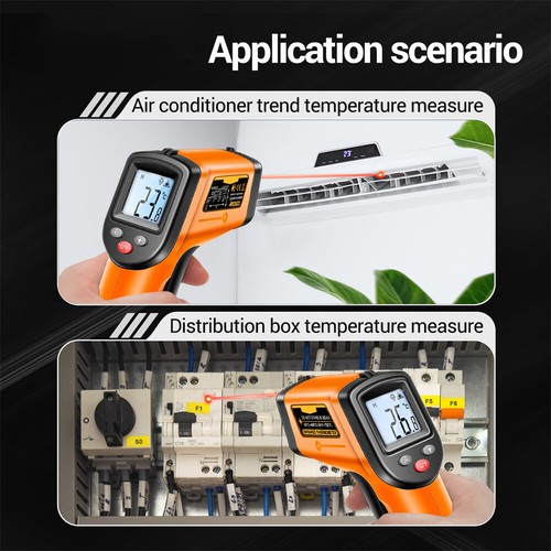 ANENG Laser Infrared Thermometer Gun LCD Digital Display Temperature Measurement - Picture 11 of 26