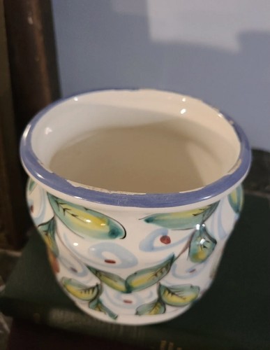Vintage Italian Canisters Grapes Handpainted Zucchero/Sugar *2R Fr Diff. Listing - Picture 9 of 11