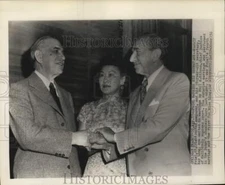 1952 Press Photo Composer Rudolf Friml and Kay Ling marry in San Francisco