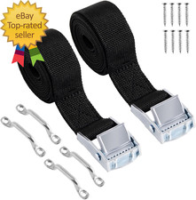 1" X 4Ft Battery Tie down Straps for Boats,Battery Hold down with Cam Buckle