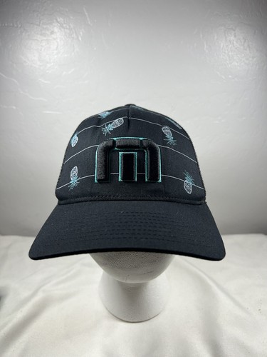Troon North Travis Mathew Golf Hat Mens Black Snapback Flexfit Mesh Baseball - Picture 17 of 17