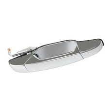 Exterior Chrome Door Handle Rear Right Passenger Side Compatible with 2007-20...