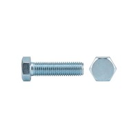 Din 961/ISO 8676 Sechskantschraube Feingewinde Vg M20X45 Stahl 8.8 Blank 25 Stk