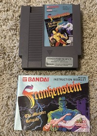 NES Frankenstein: The Monster Returns (1999) w/ Manual Tested