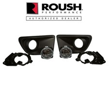 2013-2014 Ford Mustang Gt V6 Roush Lower Front Fascia Bumper Fog Light Lamp Kit